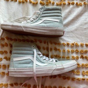 Light Blue Hightop Vans
